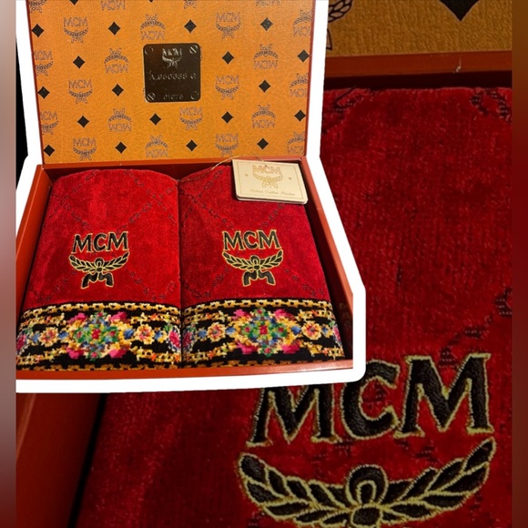 MCM Other - MCM set of two hand towels. NIB